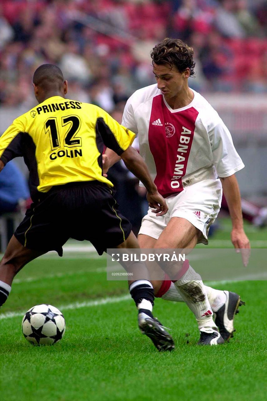Zlatan Ibrahimovic, Ajax och Jurgen Colin, NAC