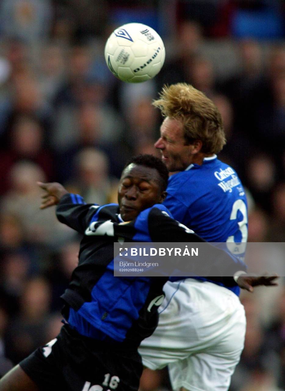 Kabba Samura, Göteborg och Torbjörn Arvidsson, Halmstad