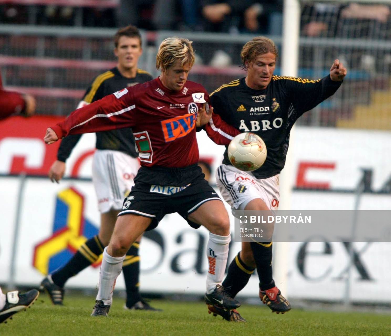 Jesper Ljung, Landskrona och Daniel Tjernström, AIK