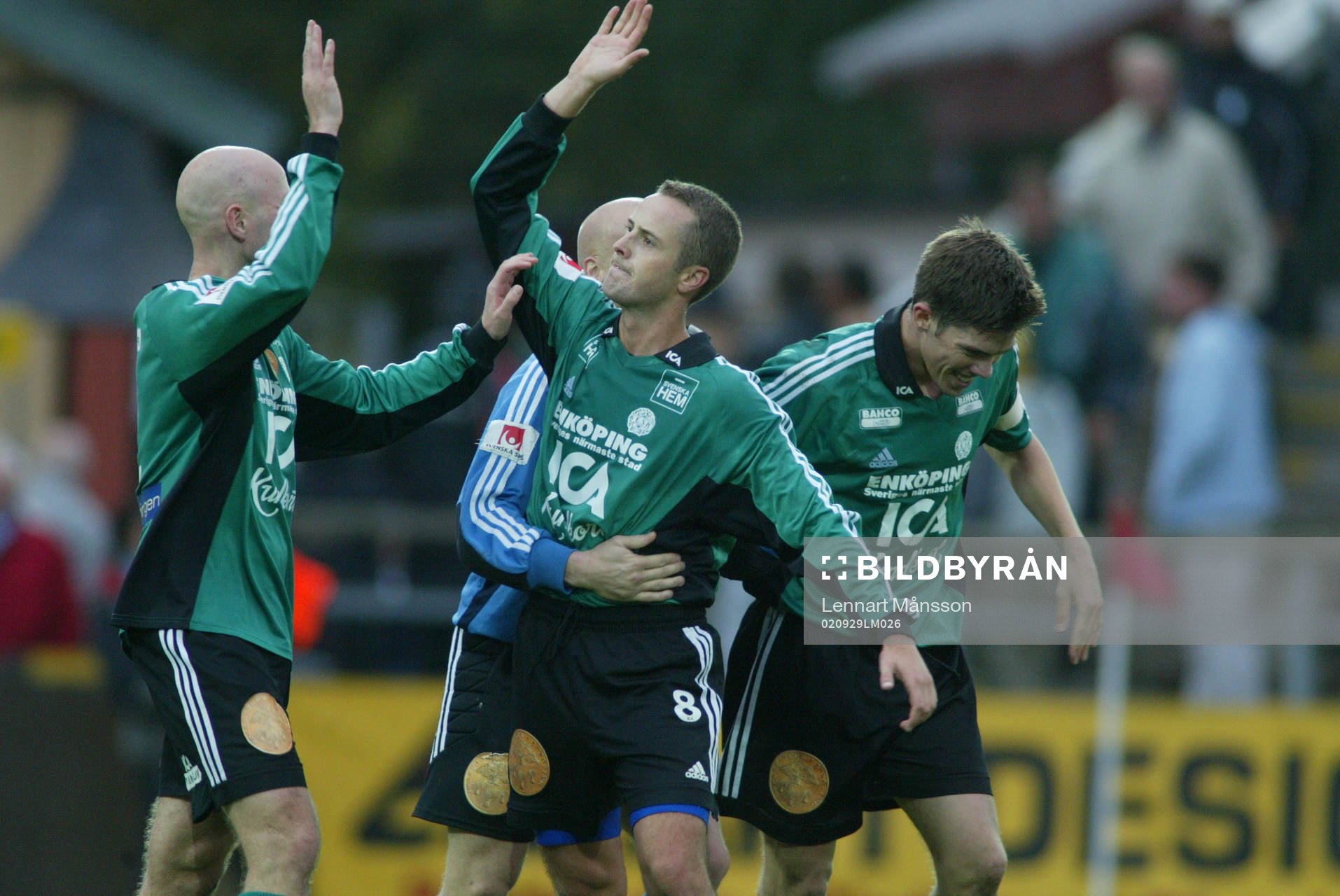Patrik Feltendahl, Jens Gustavsson och Henrik Johansson,