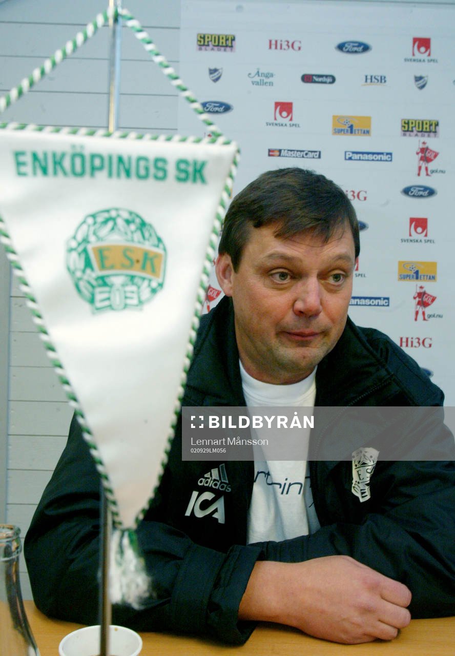  Peter Lenell, tränare, Enköping.