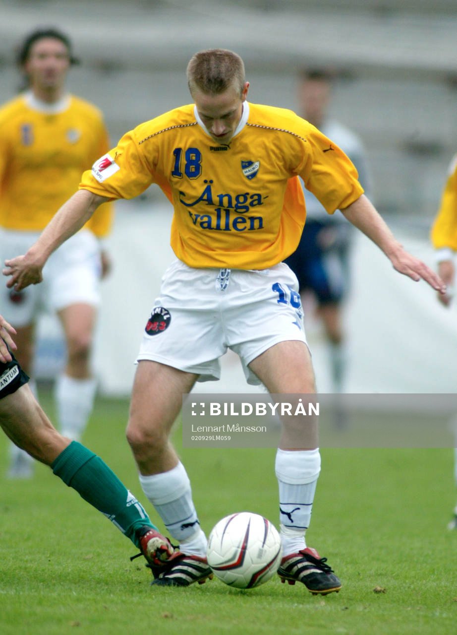 Marcus Nilsson, IFK Malmö. Bollbehandling