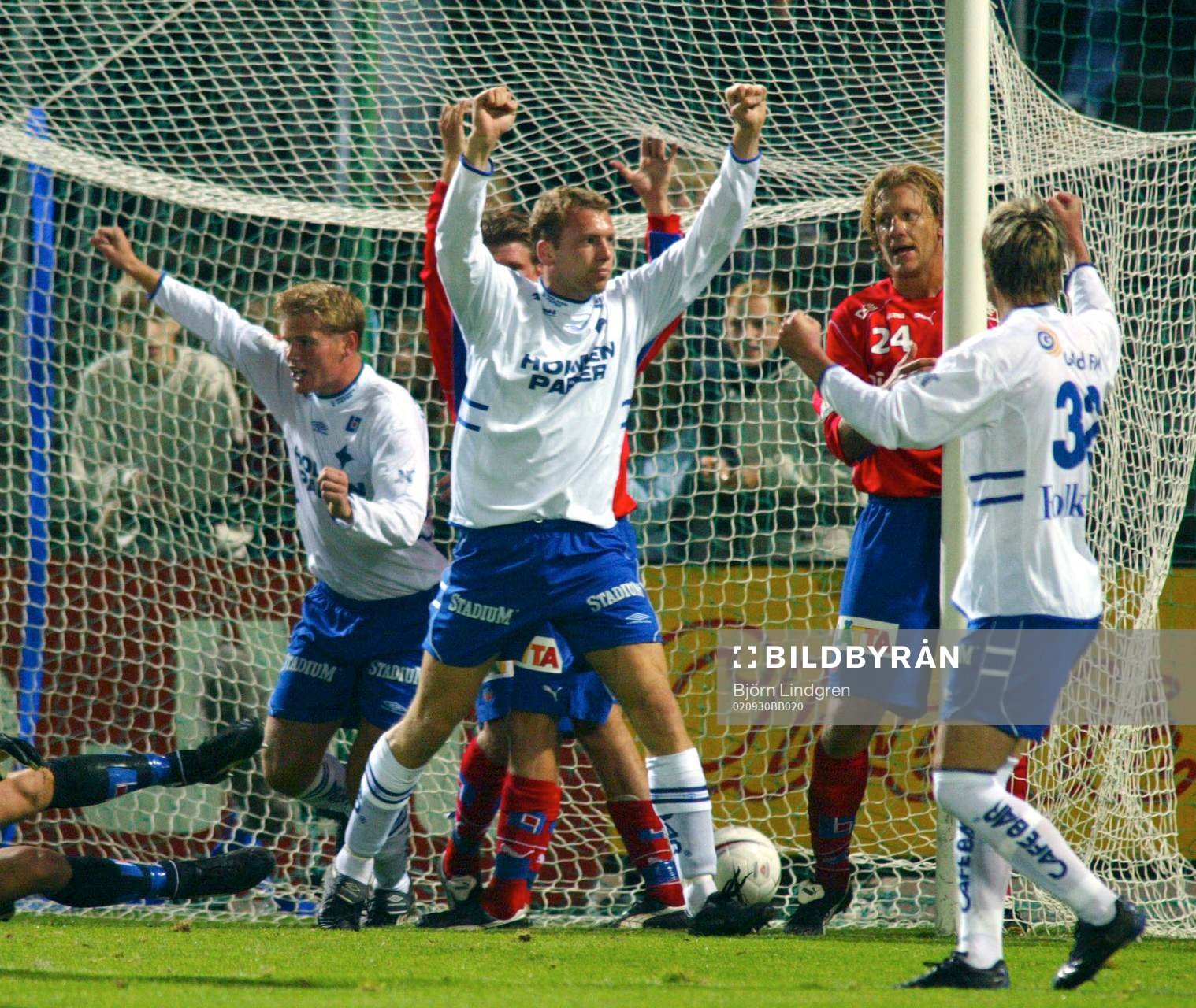  Patrik Jönsson och Fredrik Bild, Norrköping jublar, jubel.