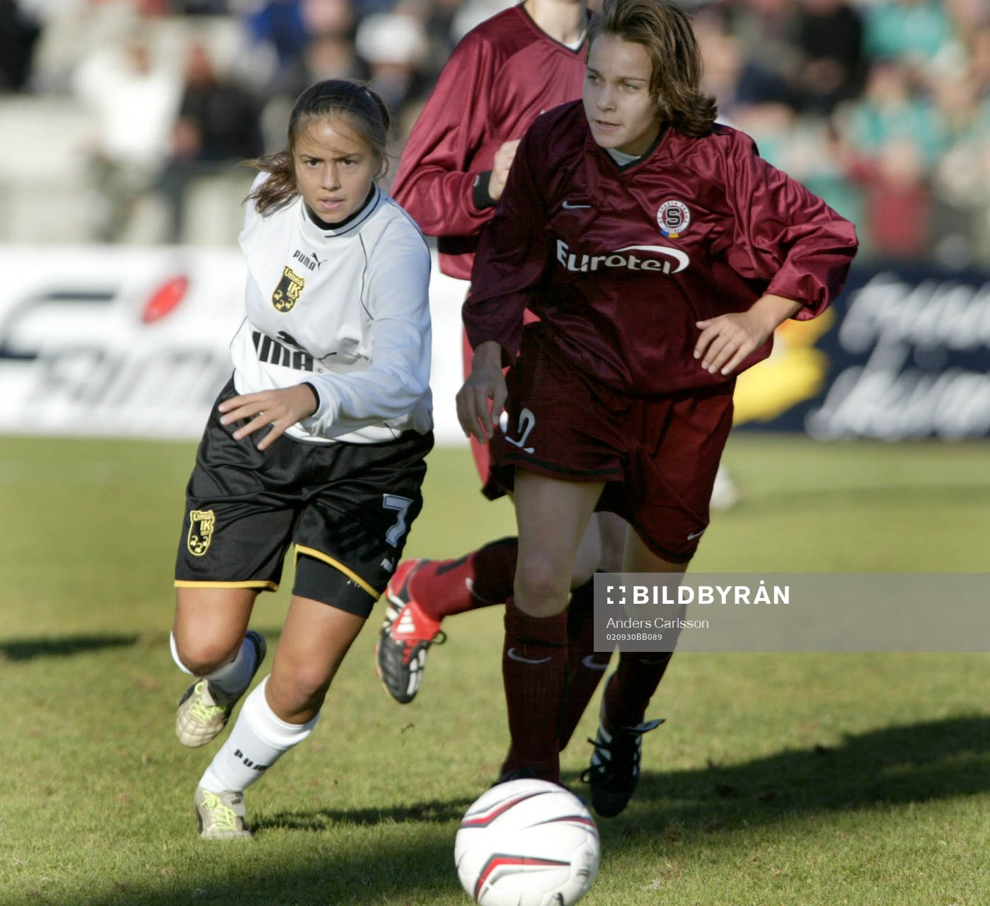Maria Nordbrandt, Umeå med bollen