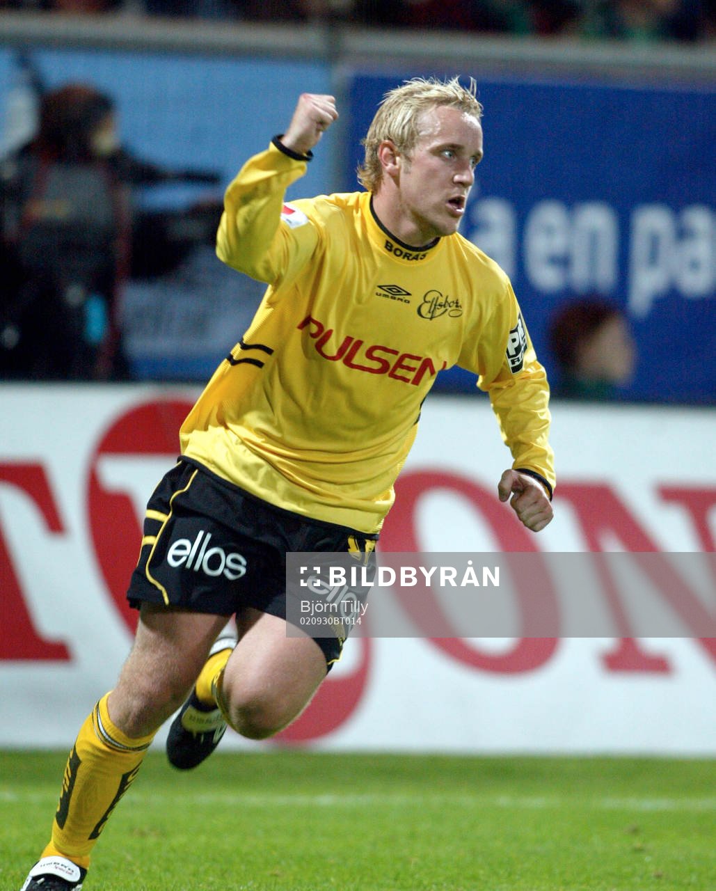  Pär Karlsson, Elfsborg jublar, jubel.