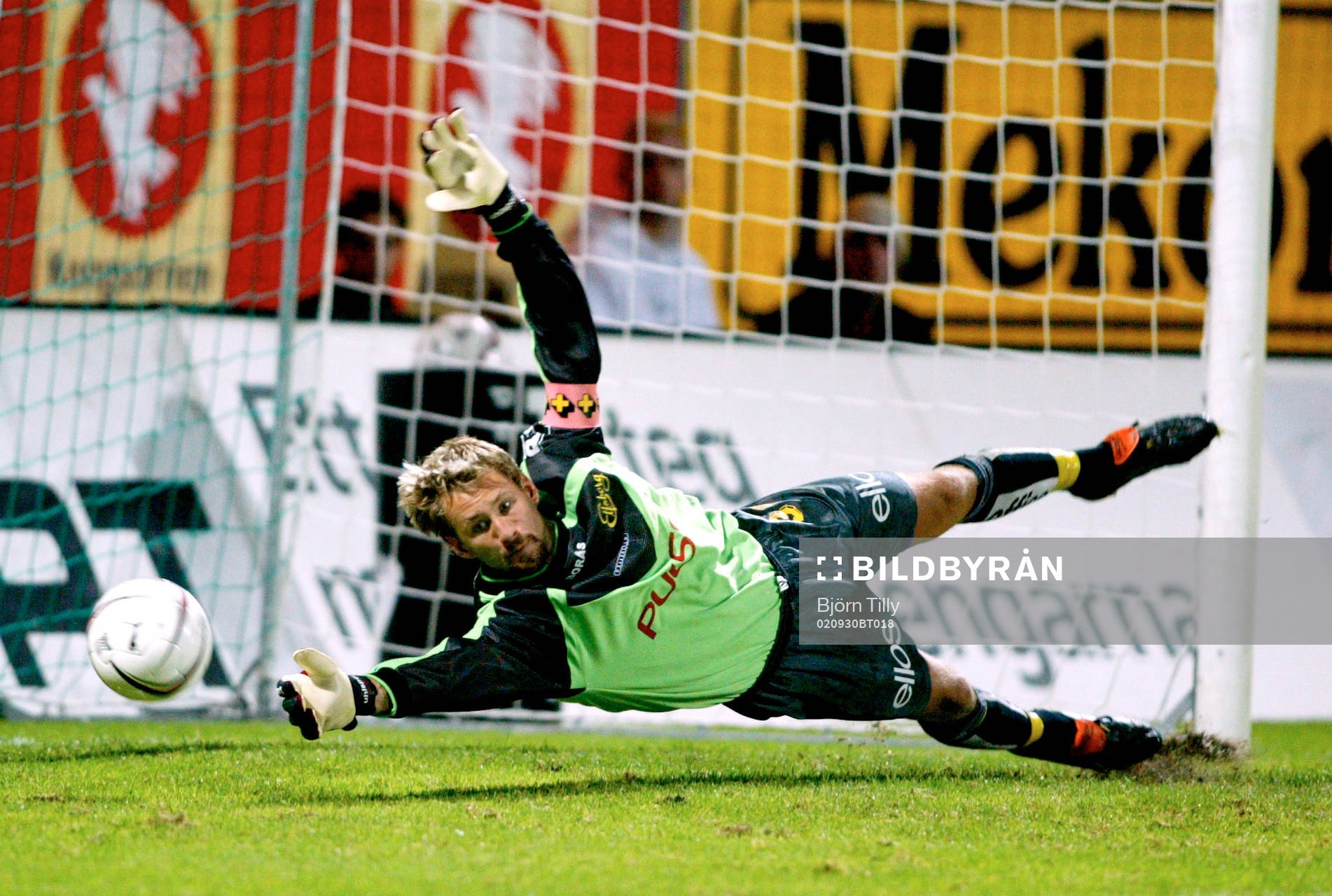 Johan Wiland, målvakt, Elfsborg räddade en straff