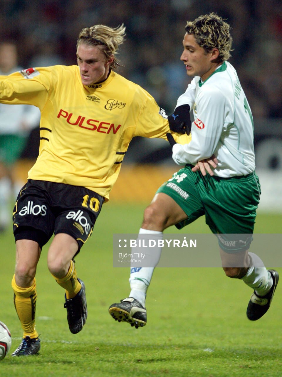 Lars Nilsson, Elfsborg och Pablo Pinones-Arce, Hammarby