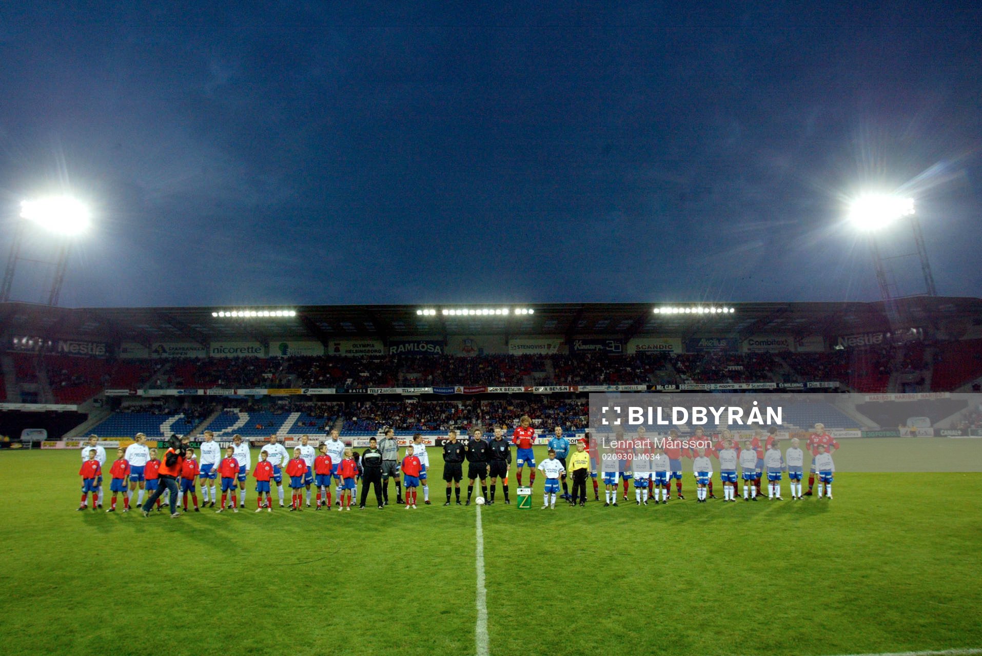 Fotboll, Allsvenskan, Helsingborg - Norrköping. Olympia,