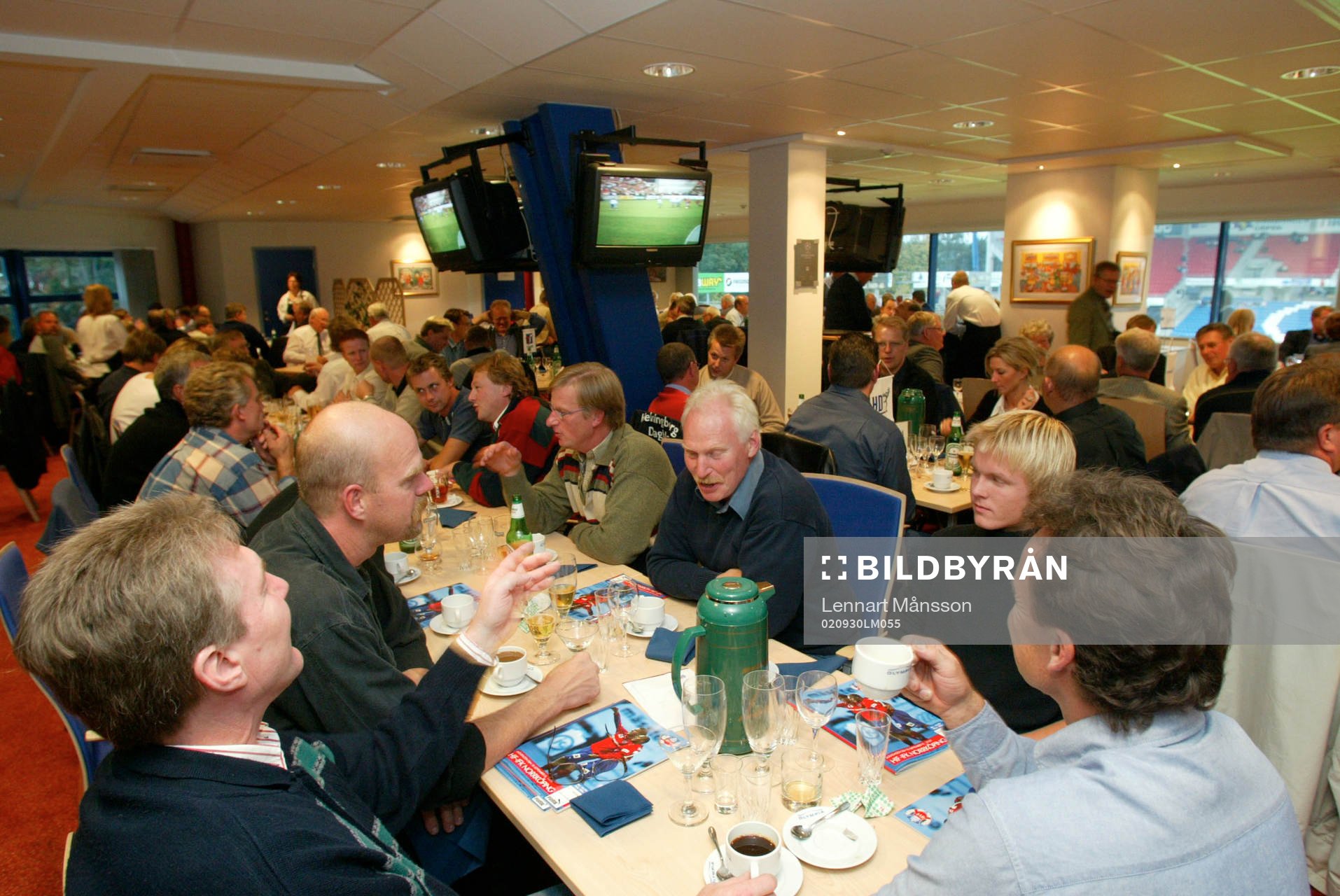 Helsingborg. Idrottsrestaurang, restaurang, tv. Vip