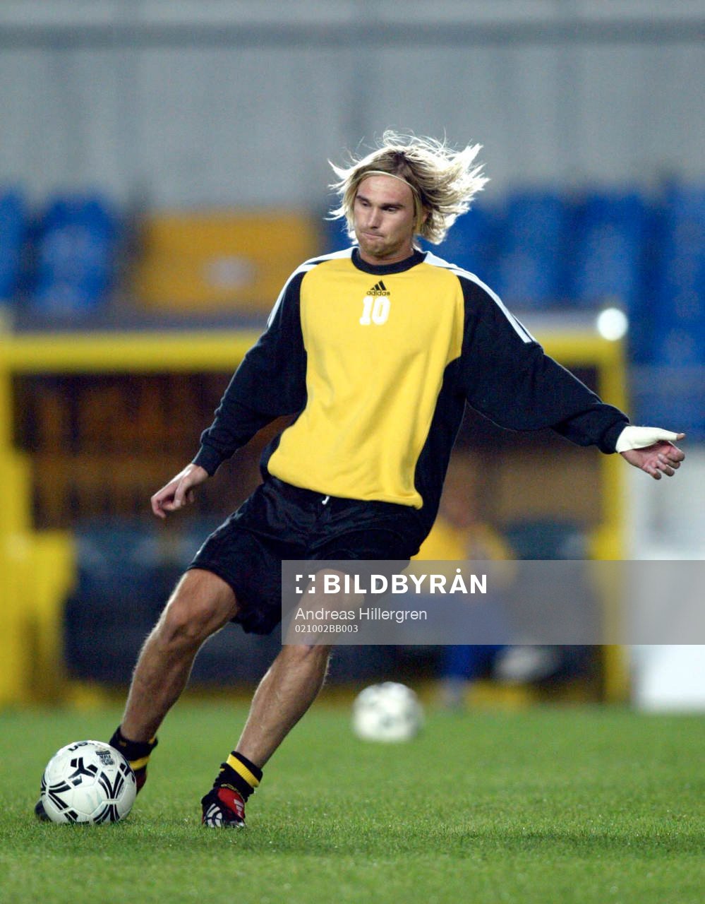Andreas Andersson tränar