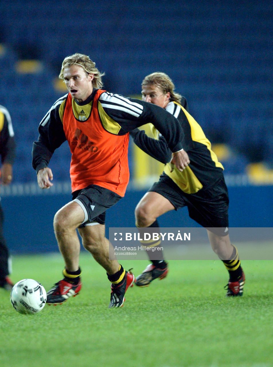 Andreas Andersson tränar