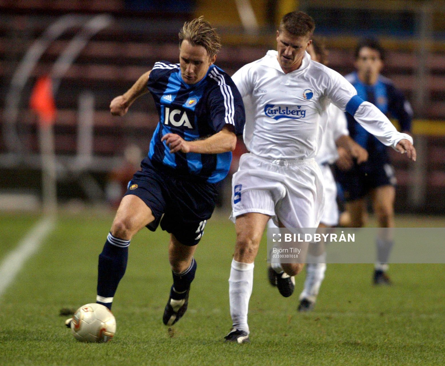 Andreas Johansson, Djurgården och Peter Nielsen, Köpenhamn