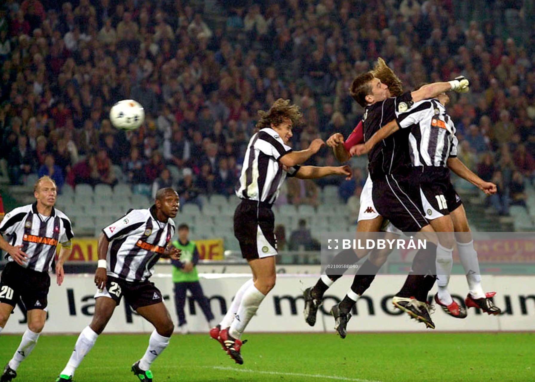 Batistuta, Roma nickar i mål