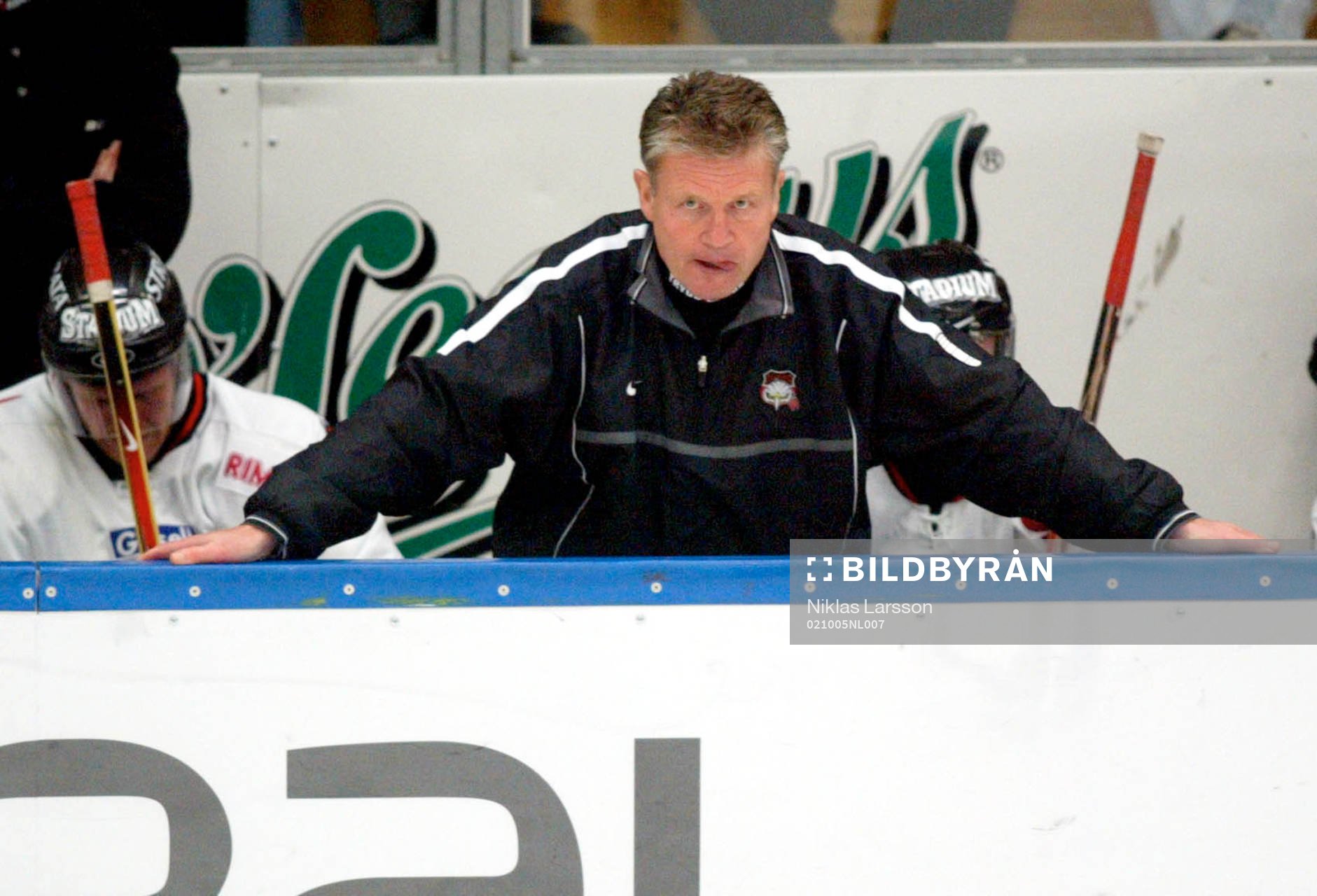 Per Bäckman, tränare, deppar