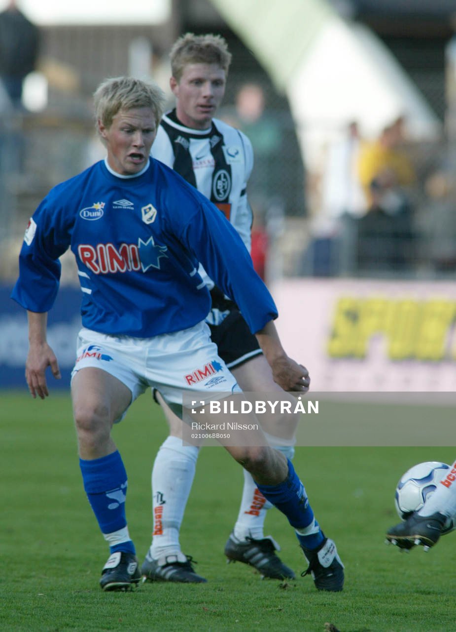 Magnus Andersson, Halmstad, gjorde ett av HBKs mål