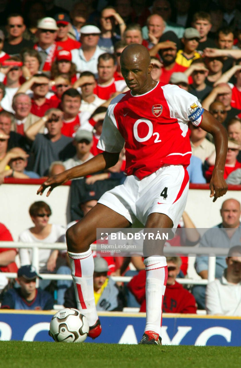 Fotboll, Engelsk, Premier League, Patrick Vieira, Arsenal