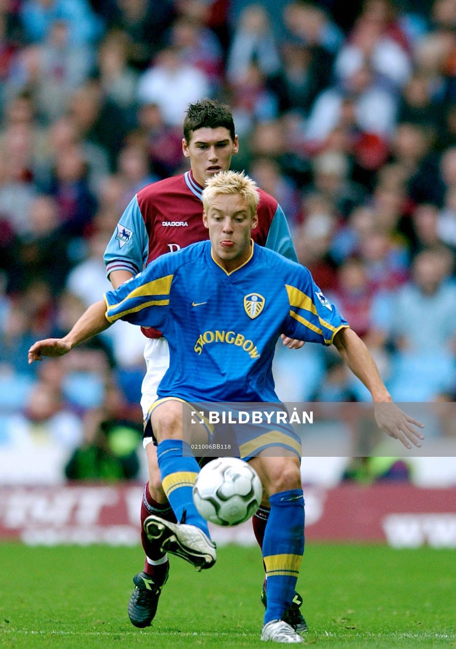 Alan Smith, Leeds och Gareth Barry, Aston Villa