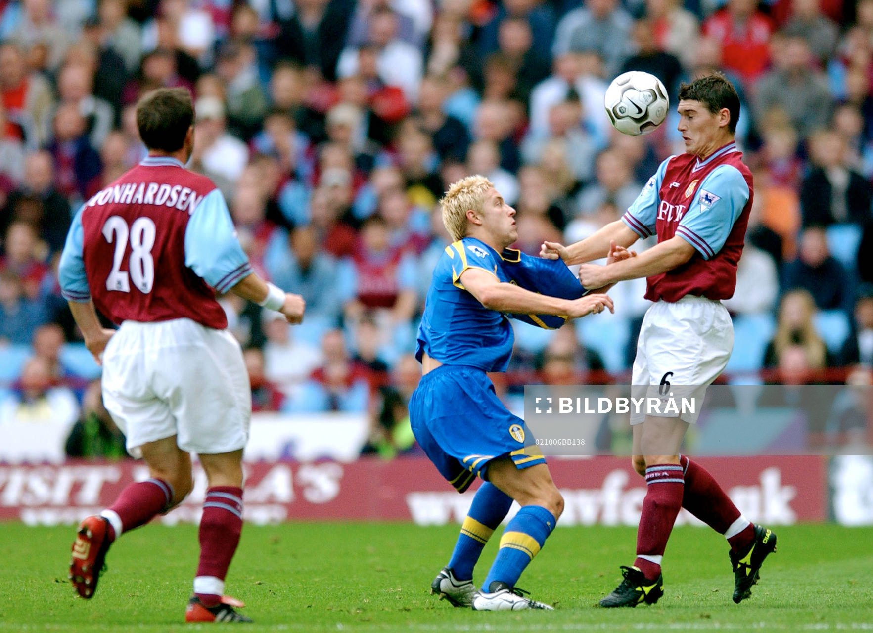 Alan Smith, Leeds och Gareth Barry, Aston Villa