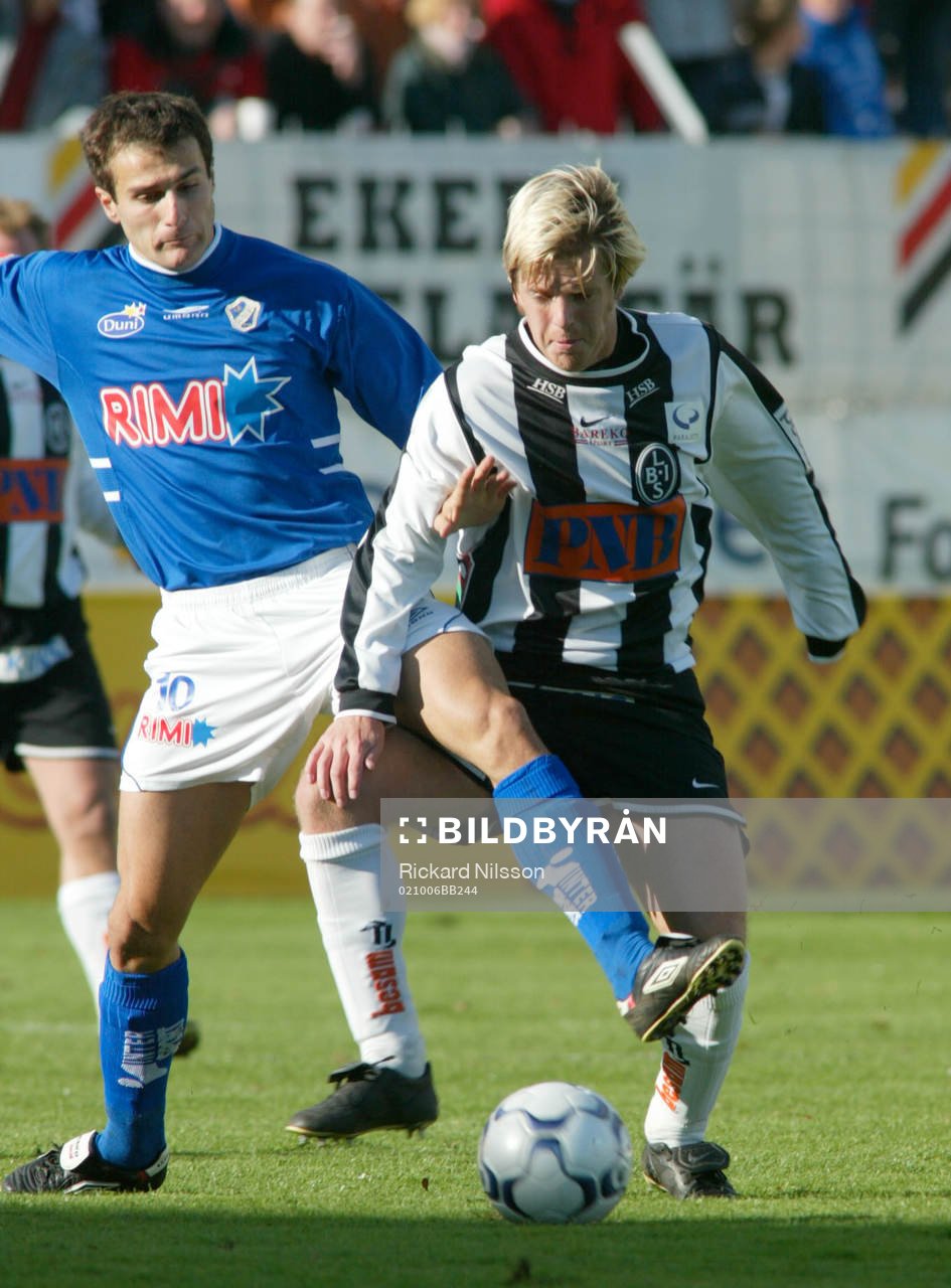 Sharbel Touma, Halmstad och Jesper Ljung, Landskrona