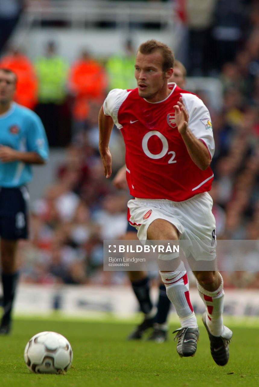 Fotboll, Engelsk, Premier League, Fredrik Ljungberg, Arsenal