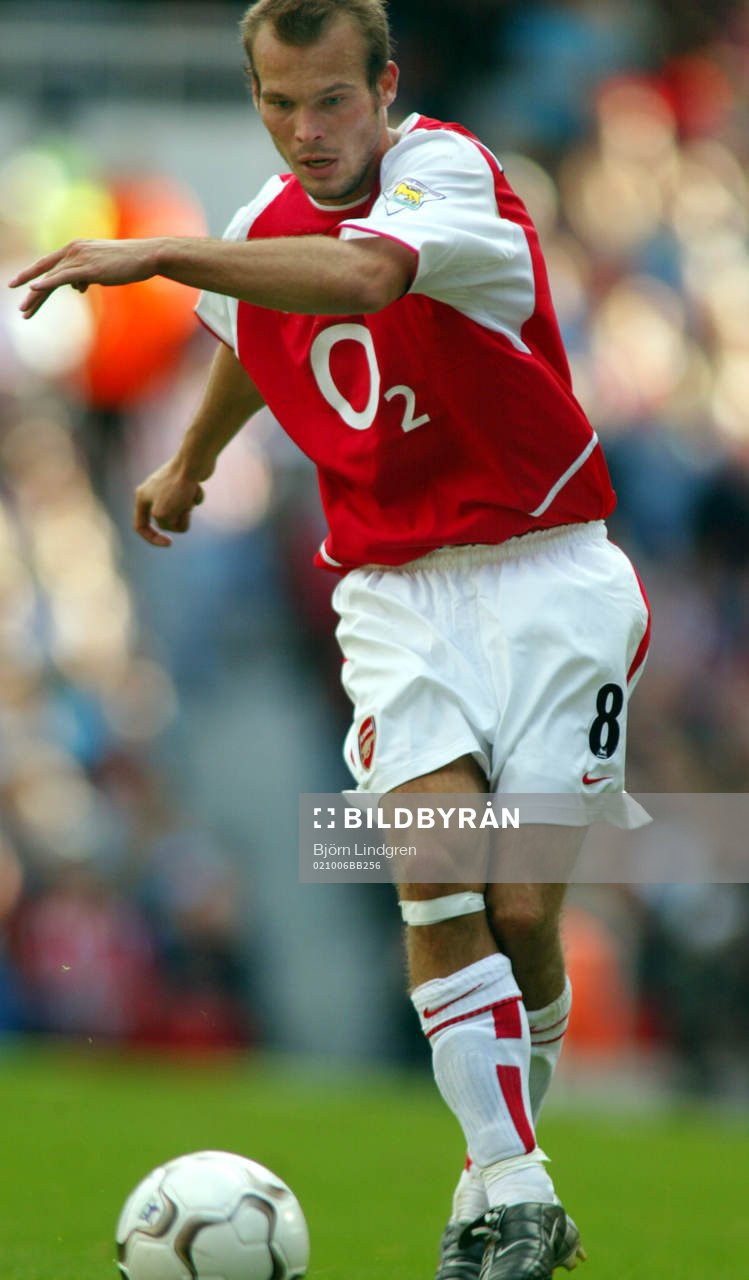 Fotboll, Engelsk, Premier League, Fredrik Ljungberg, Arsenal