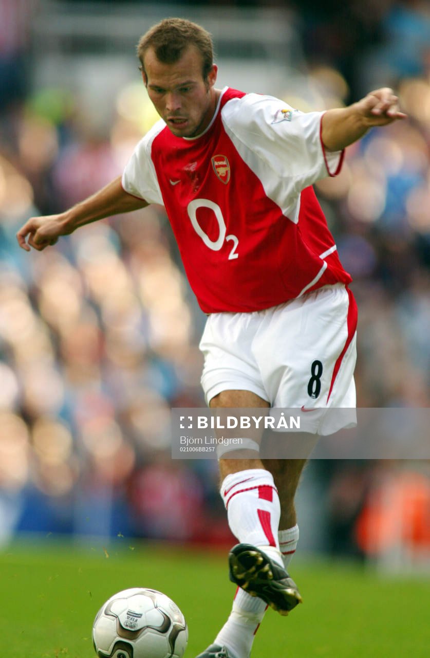 Fotboll, Engelsk, Premier League, Fredrik Ljungberg, Arsenal