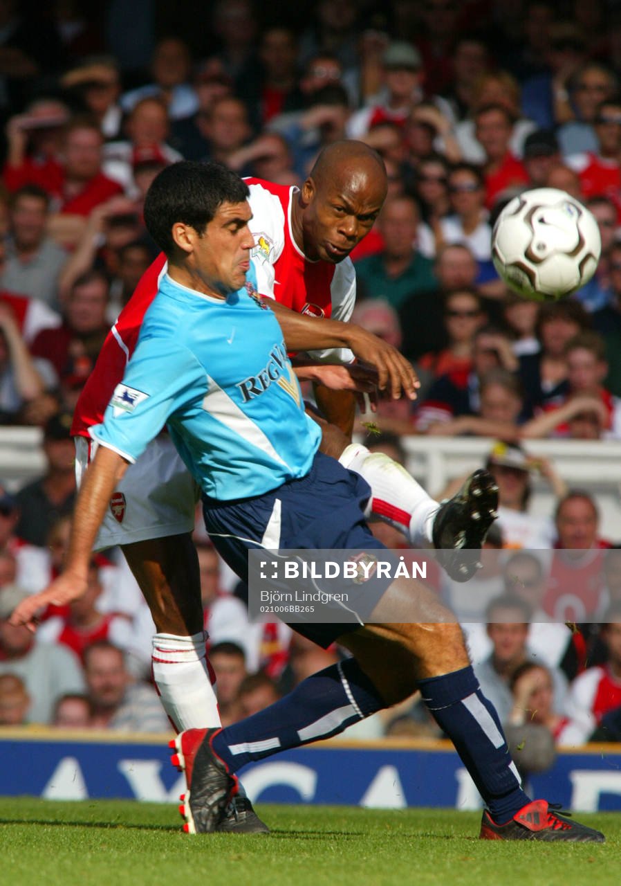 Sylvain Wiltord och Claudio Reyna