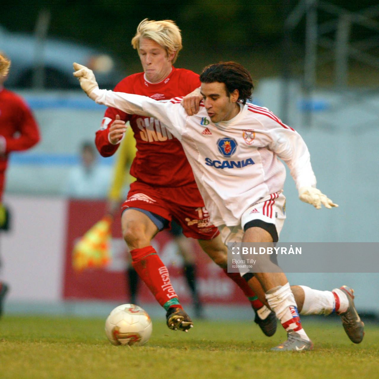 Carl Bergdahl, Frölunda och Christos Christoforidis,
