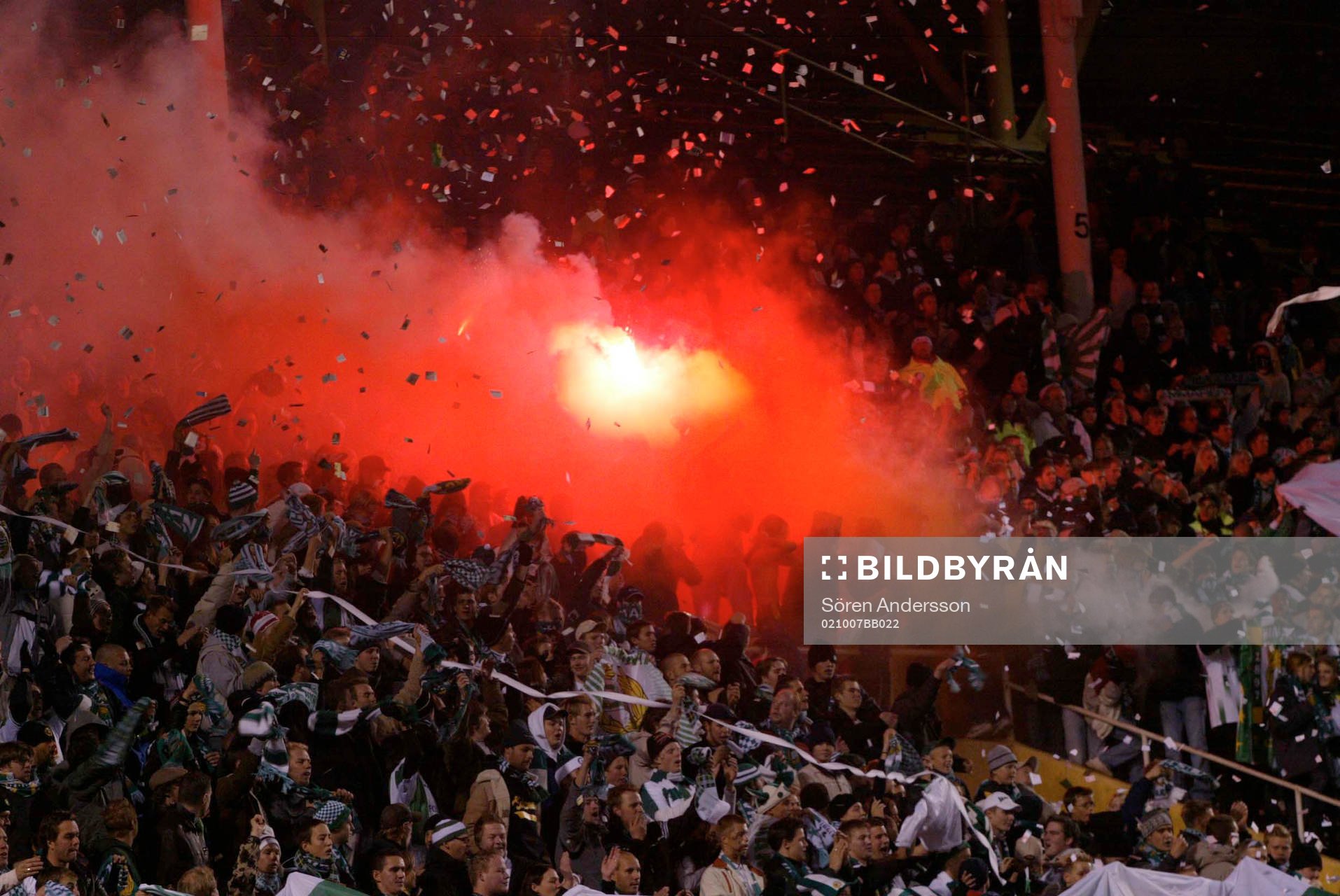 Supporter, Publik, Fans Hammarby