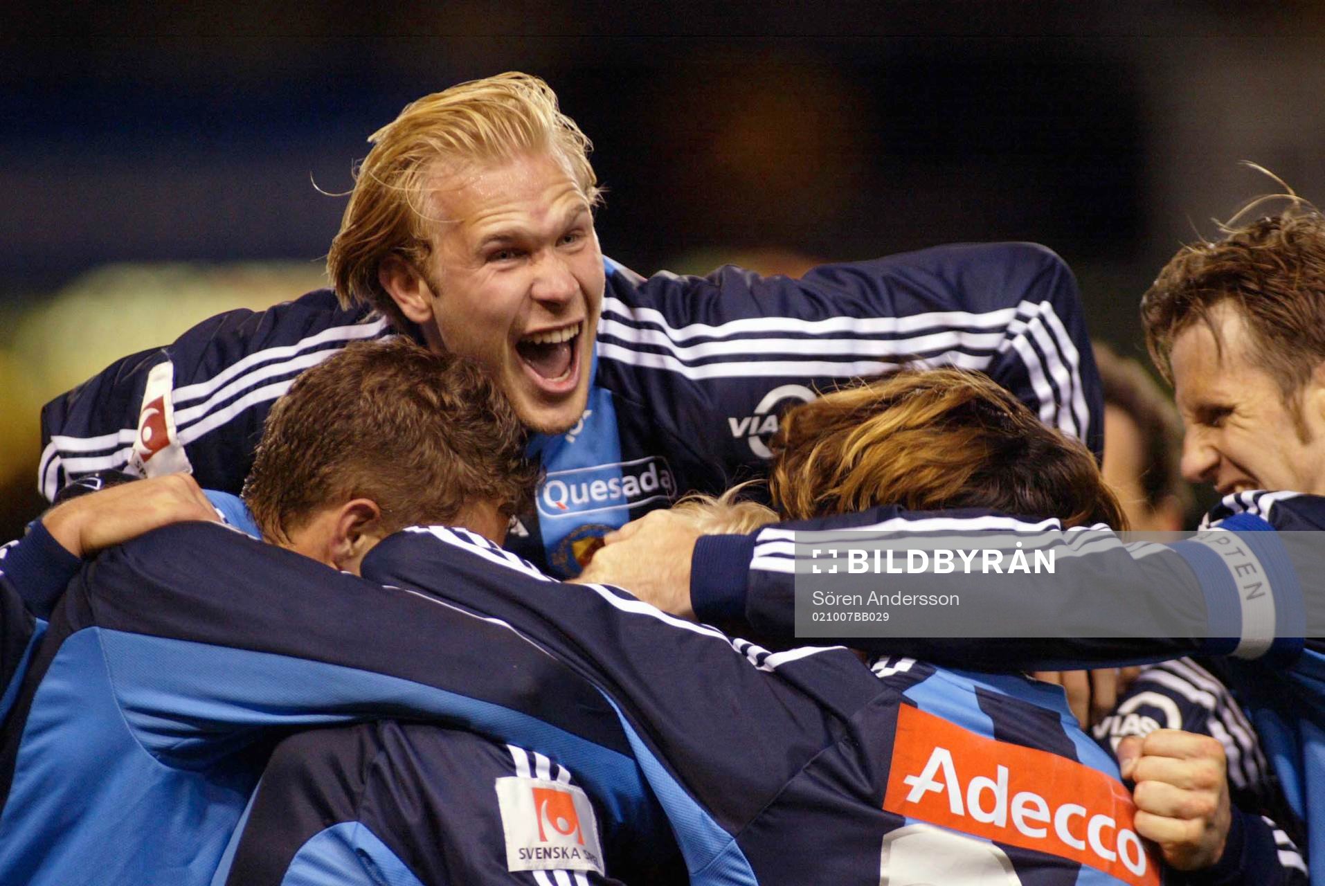 Mikael Dorsin, Djurgården jublar, jubel