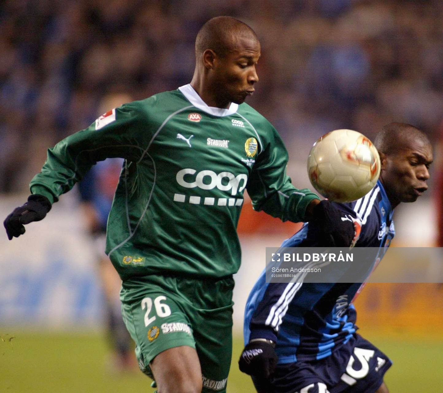 Christian Troaré, Hammarby och Samuel Wowoah, Djurgården