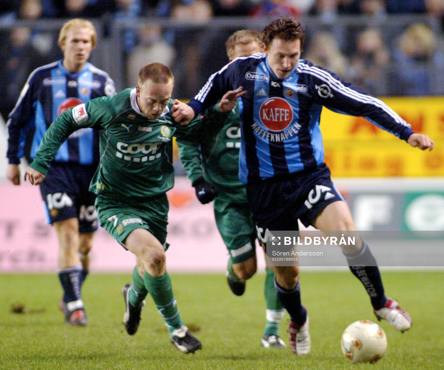 Kim Källström, Djurgården och Fredrik Winsnes, Hammarby