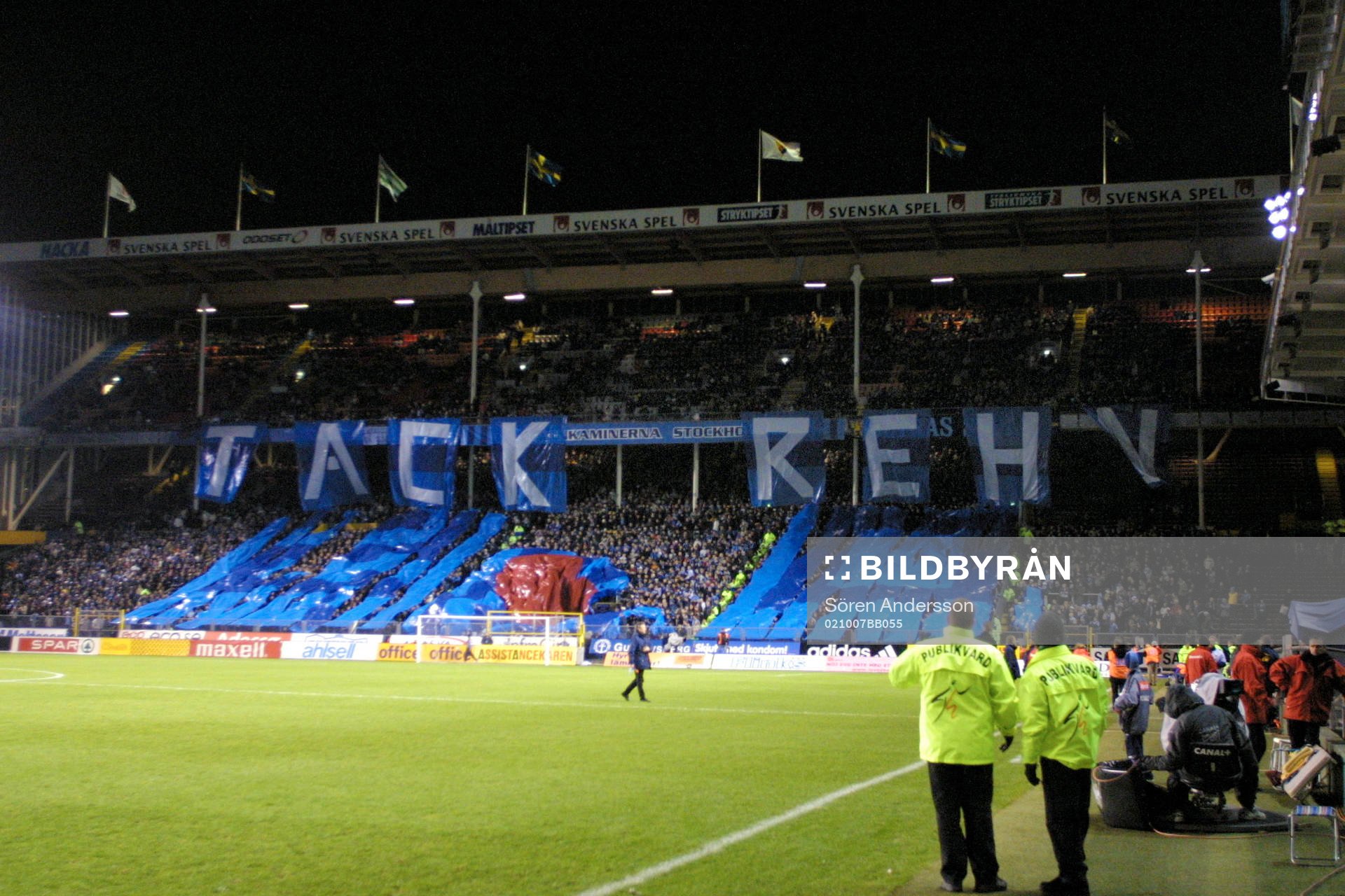 Supporter, läktare, Djurgården