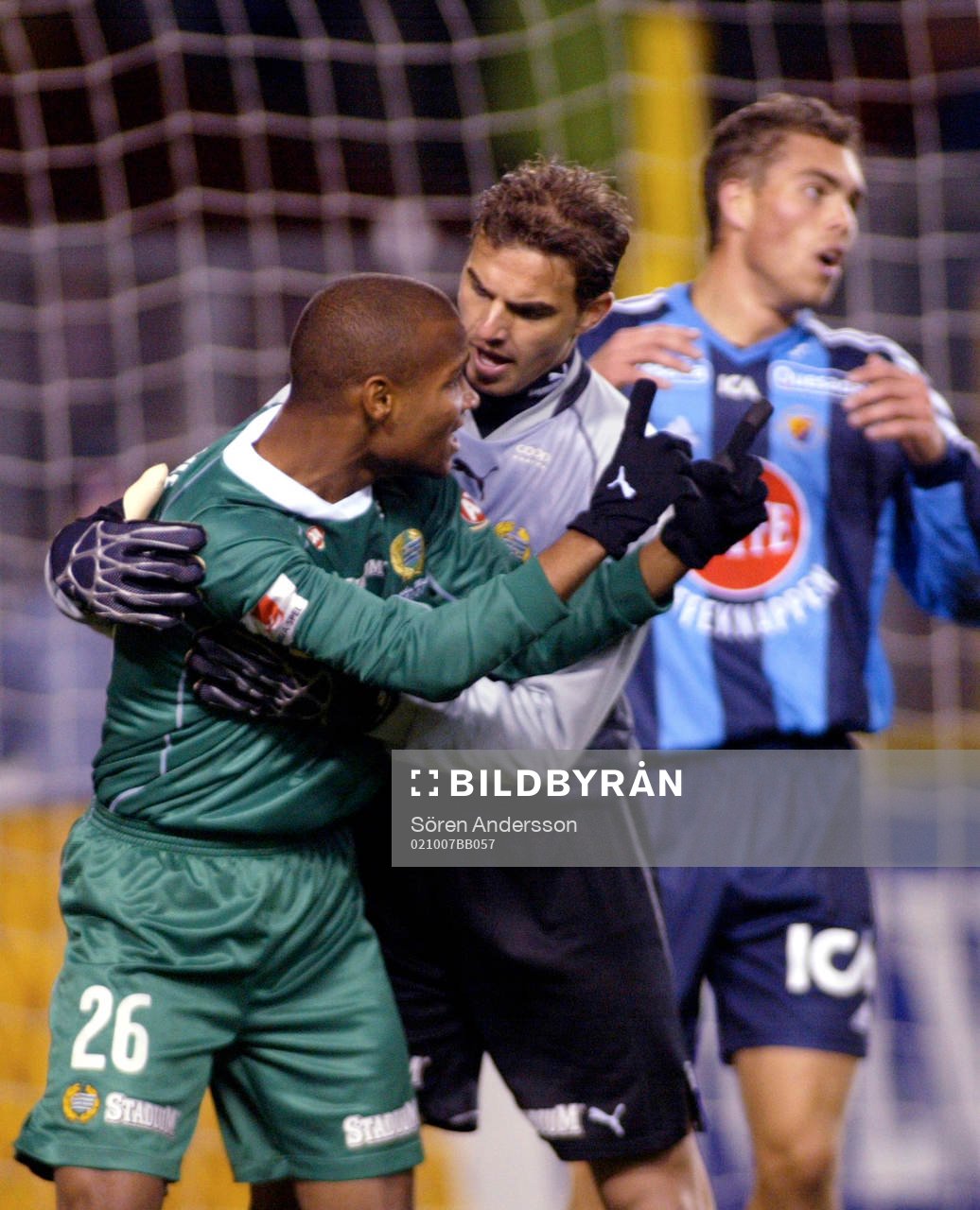 Christian Troaré och Ante Covic, Hammarby och Johan
