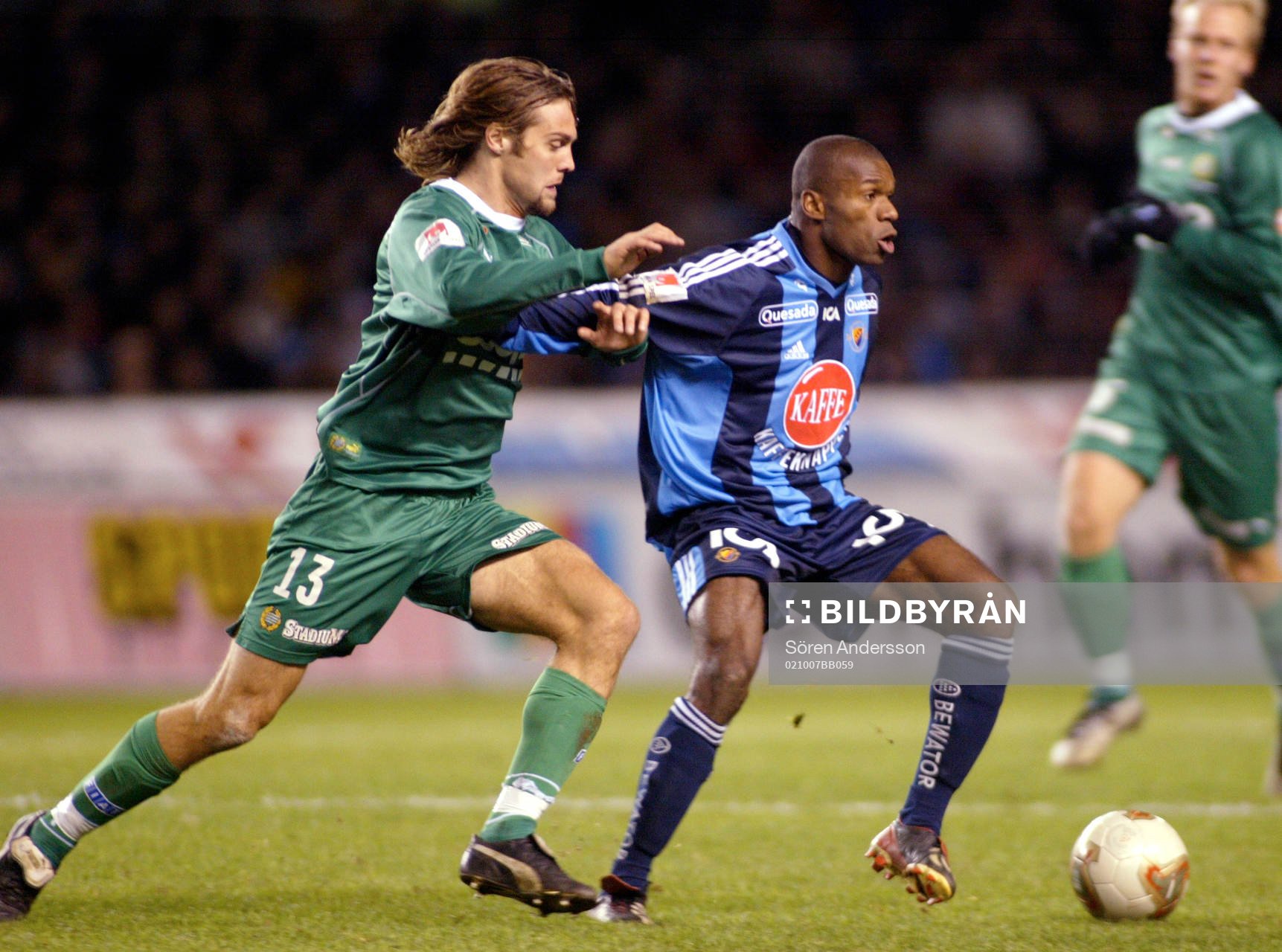 Fotboll, allsvenskan Samuel Wowoah, Djurgården och Max Von