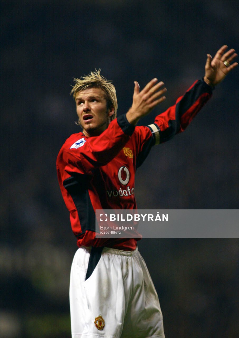 Fotboll, Engelsk, Premier League, David Beckham, Manchester