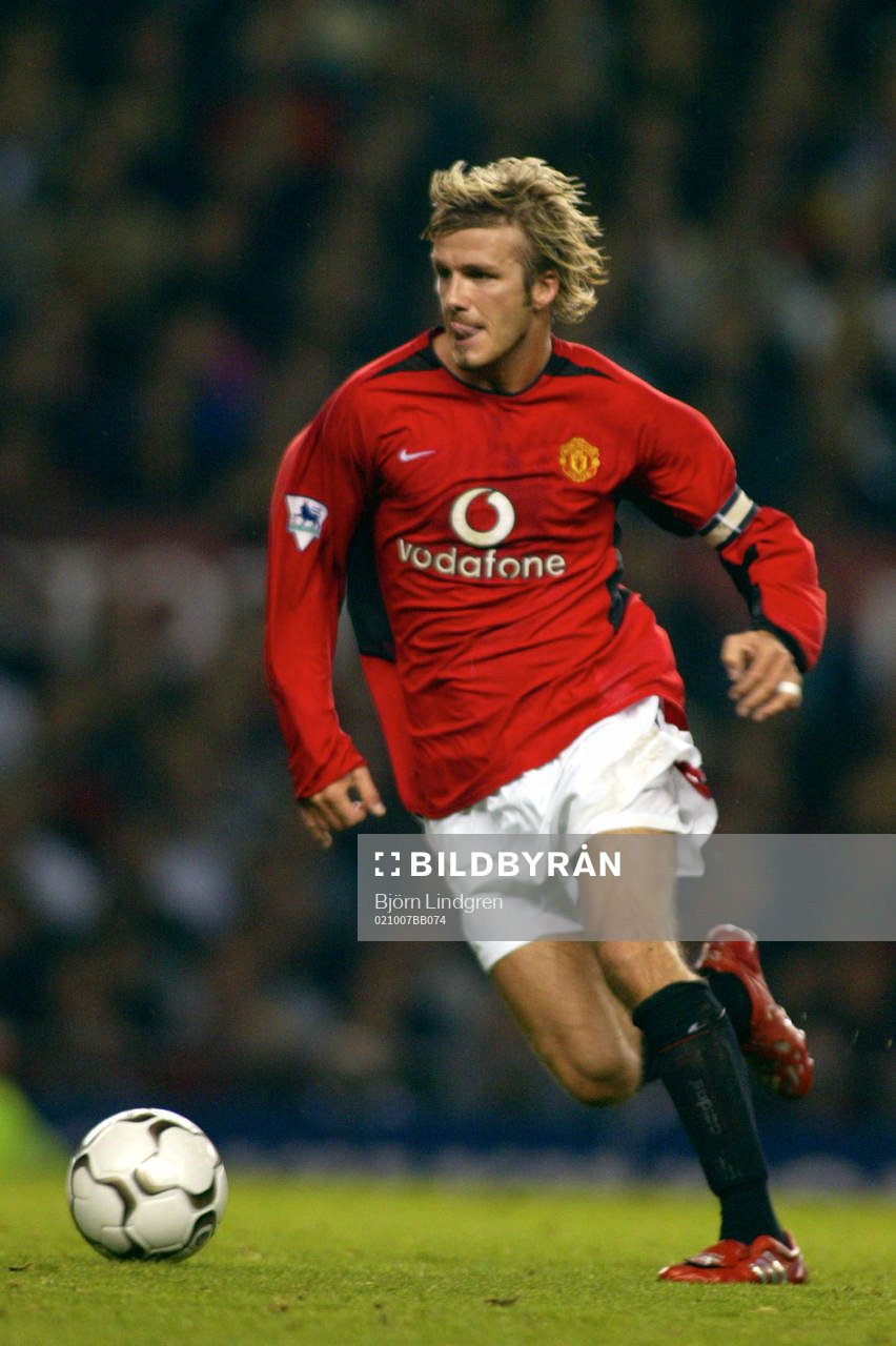 Fotboll, Engelsk, Premier League, David Beckham, Manchester