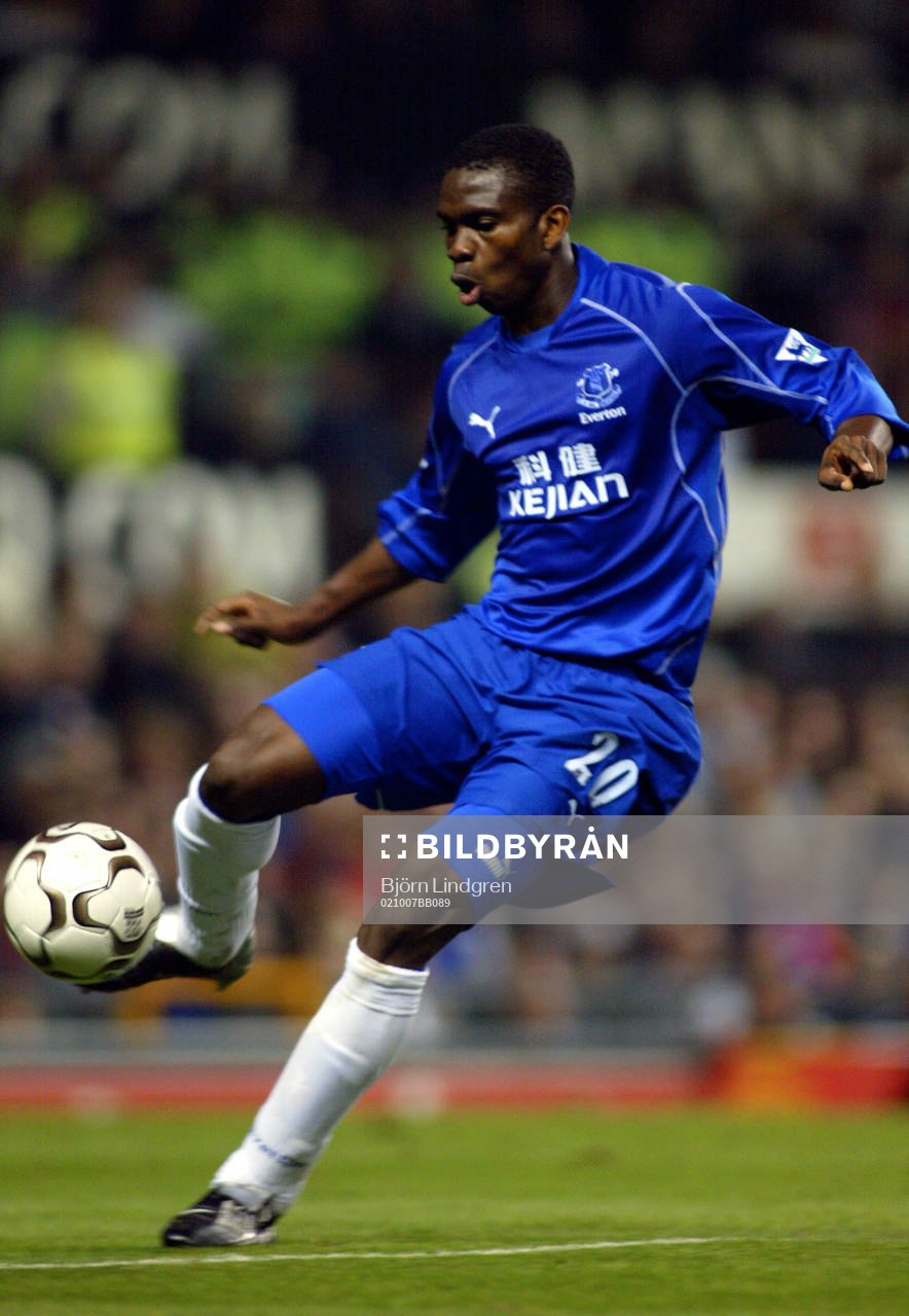 Fotboll, Engelsk, Premier League, Joseph Yobo , Everton