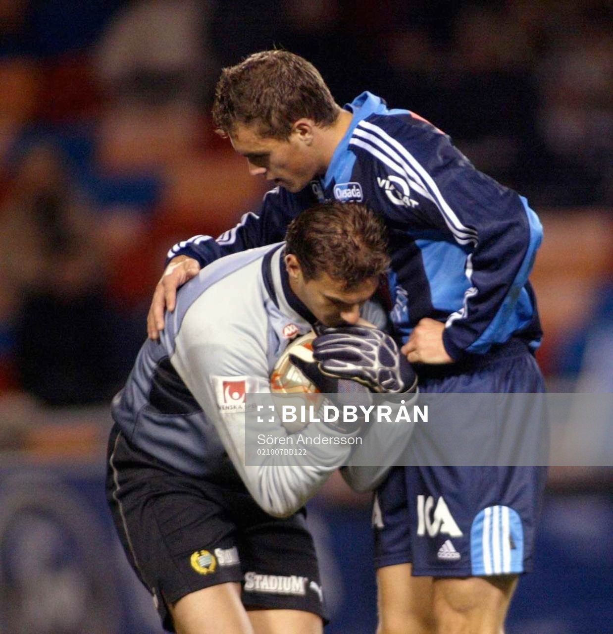 Johan Elmander, Djurgården och Ante Covic, Hammarby