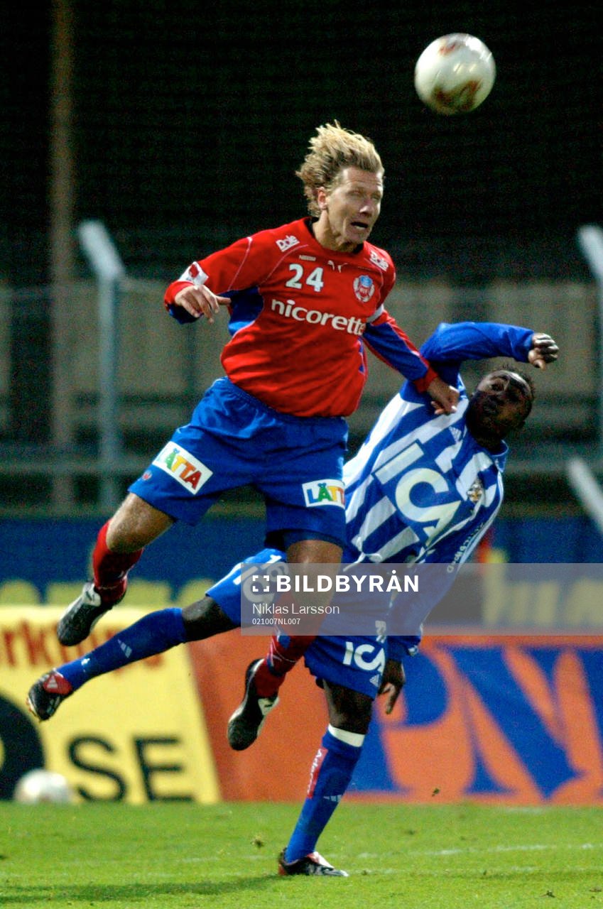 Jesper Jansson, Helsingborg når högre än Kabba Samura,