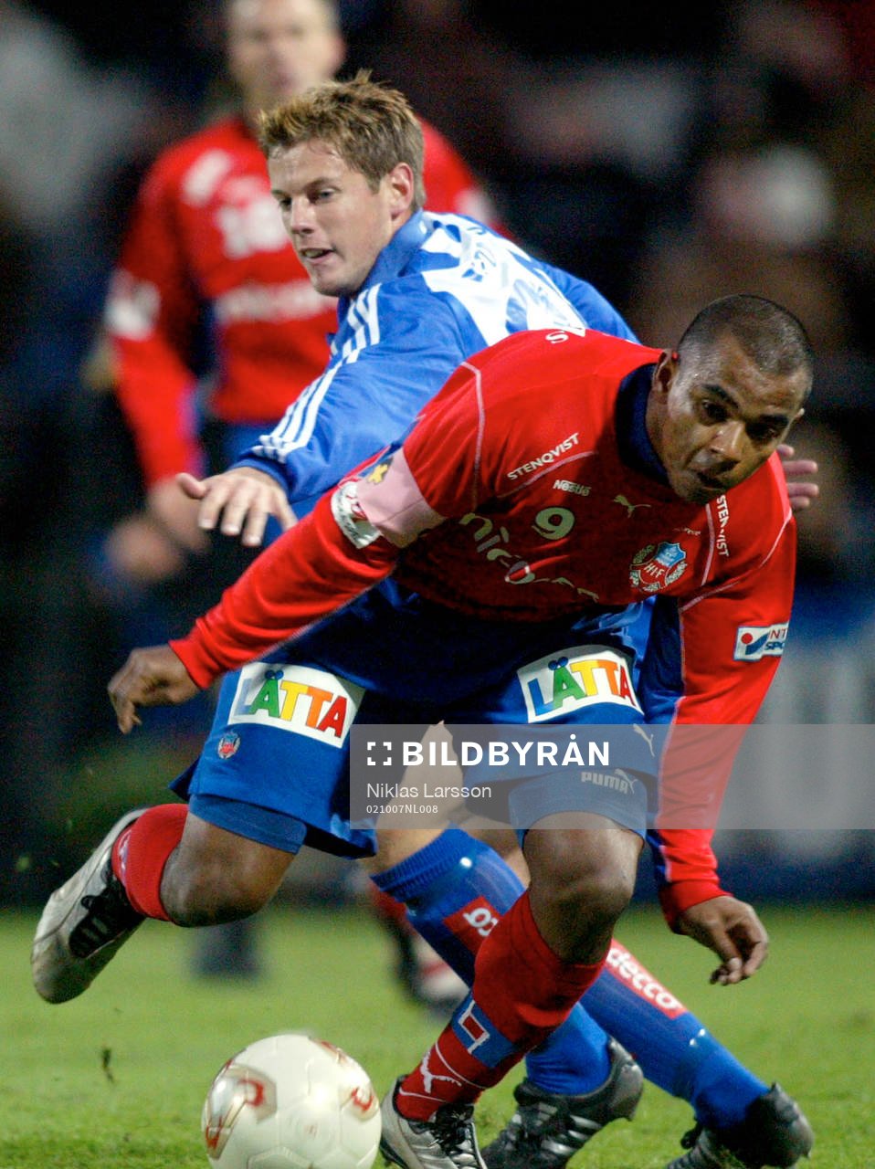 Alvaro Santos, Helsingborg tar sig förbi Martin Eriksson,