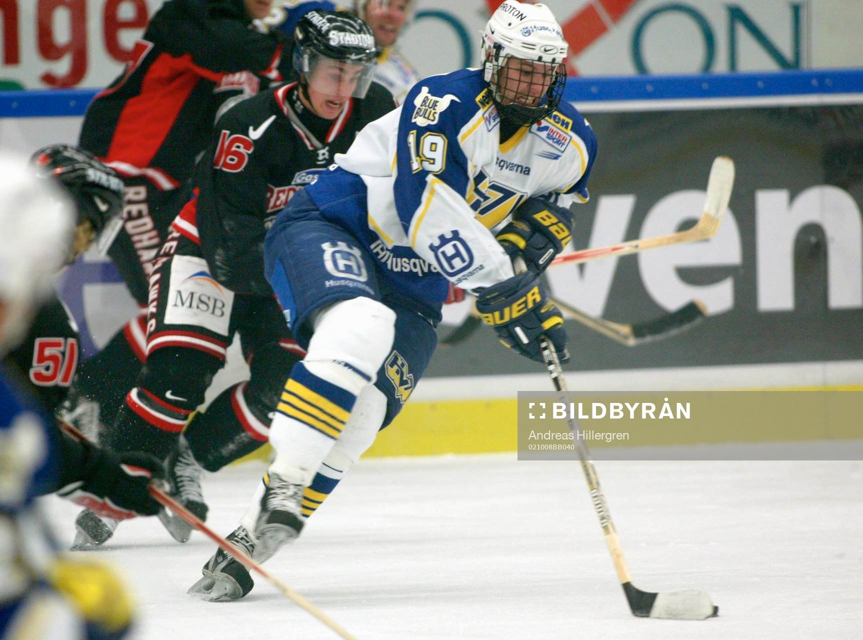 Björn Melin, HV 71 och Franz Nielsen, Malmö