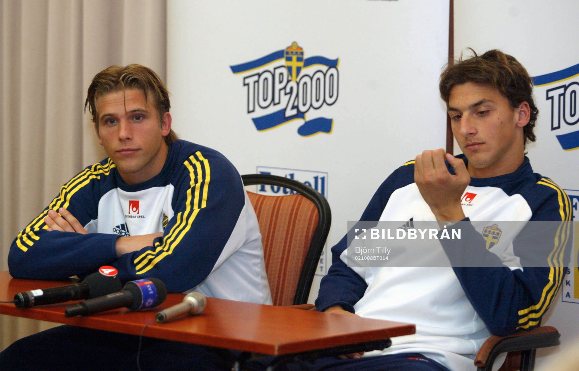 Anders Svensson och Zlatan Ibrahimovic