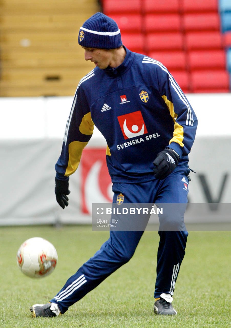 Zlatan Ibrahimovic i lektagen