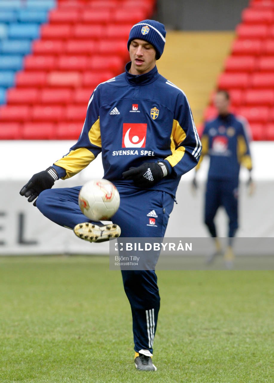 Zlatan Ibrahimovic i lektagen