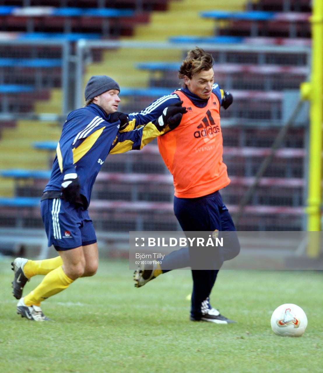 Martin Ulander och Zlatan Ibrahimovic