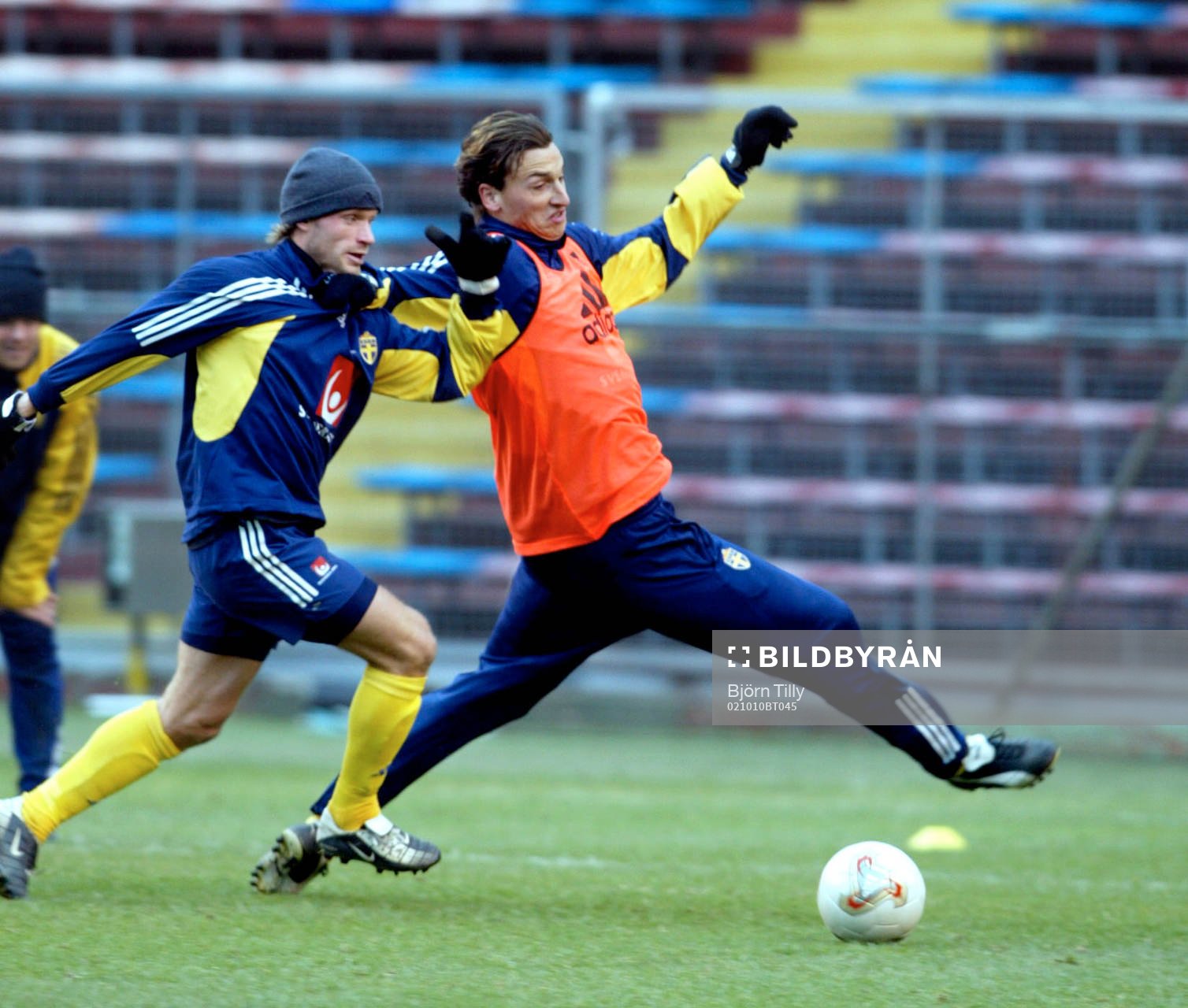 Martin Ulander och Zlatan Ibrahimovic
