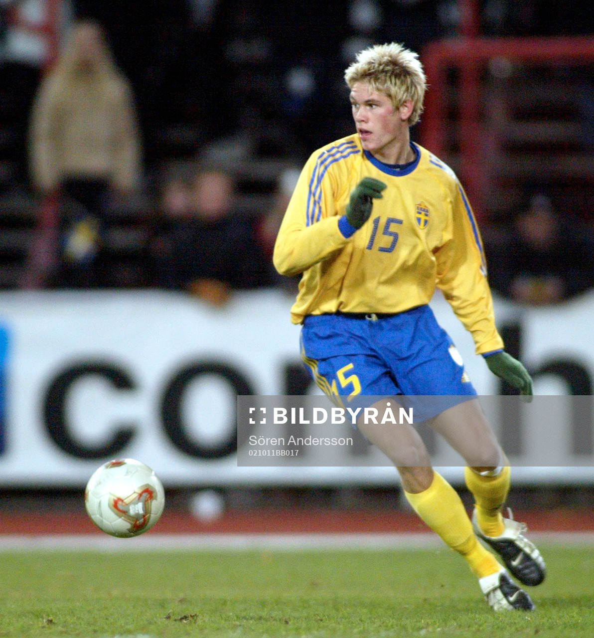 Johan Andersson, Sverige