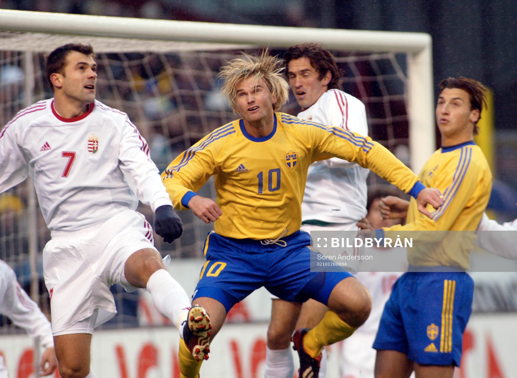 Andreas Andersson och Zlatan Ibrahimovic, Sverige
