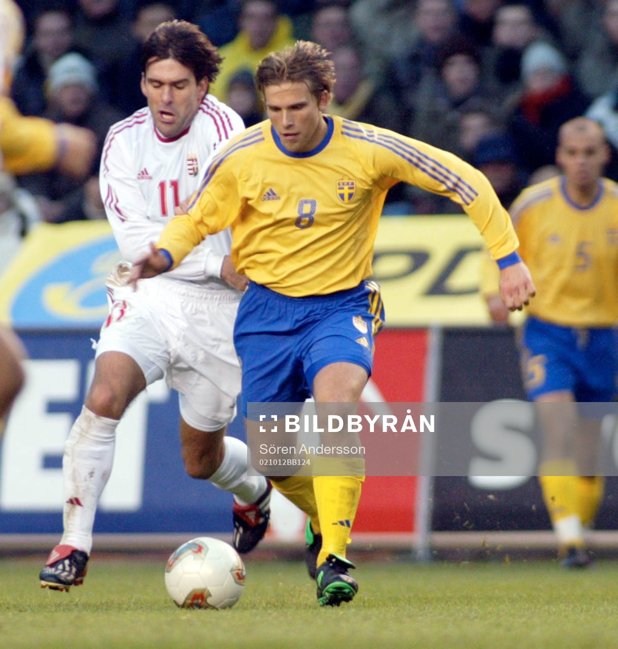 Anders Svensson, Sverige och Péter Lipcsei, Ungern